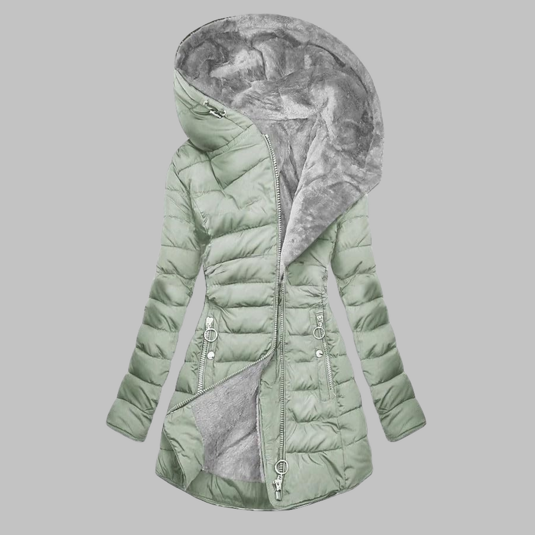 YENGE™ - Casual Slim Fit Hooded Long Sleeve Jacket - Maison Léa &amp; Lou
