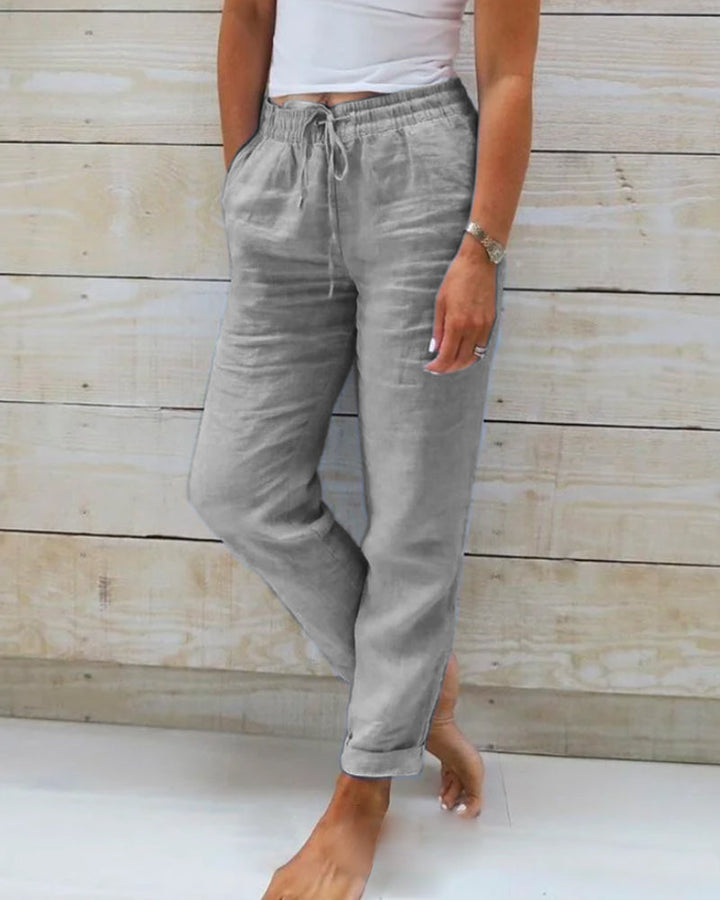 Elowen™ – Relaxed Drawstring Pants - Maison Léa &amp; Lou