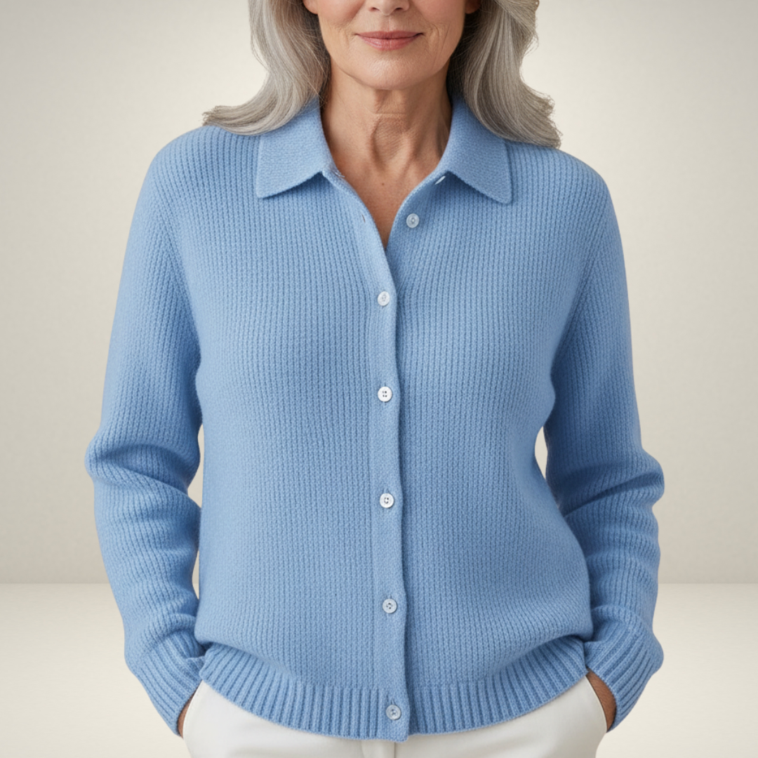 Claire™ | Classic Button Cardigan - Maison Léa &amp; Lou