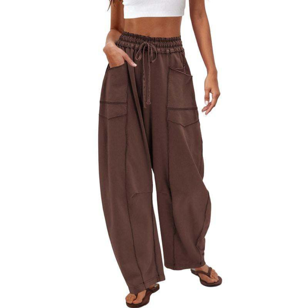 AVANITA™ – Comfy Baggy Leg Lounge Trousers - Maison Léa &amp; Lou