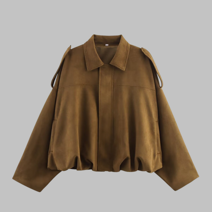 ARBANA™ - Comfy Loose Fit Military Jacket - Maison Léa &amp; Lou