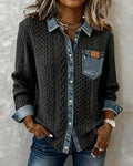 Élise™ | Elegant Button-Up Shirt - Maison Léa & Lou