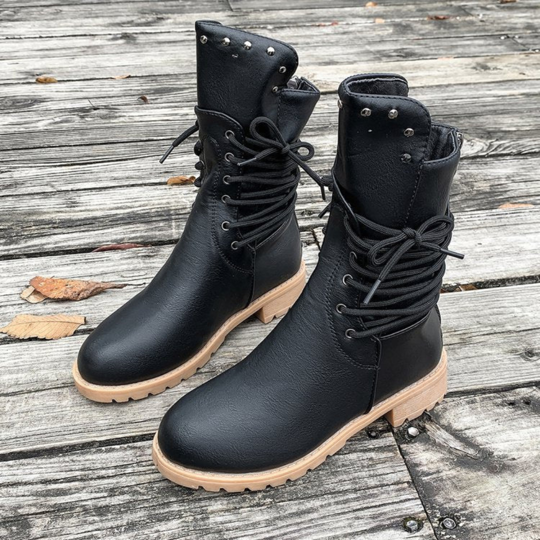 AINSLEY™ - Trendy All-Match Comfortable Walking Boots - Maison Léa &amp; Lou