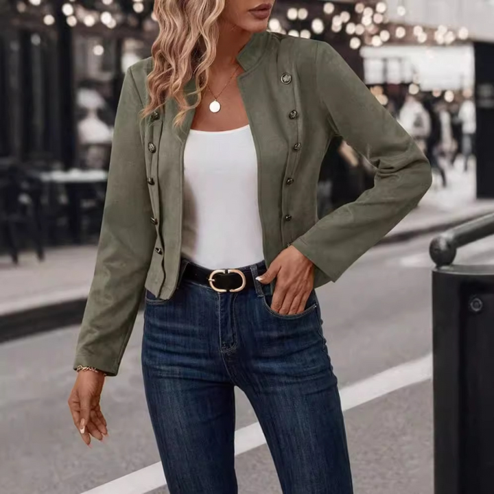 TASMIN™ - Vintage Slim Fit  Long Sleeve Jacket - Maison Léa &amp; Lou