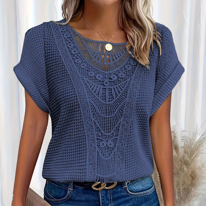 Daisy™ |  Detailed Knitted Top - Maison Léa &amp; Lou