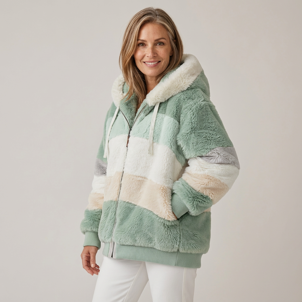 Éliane™ | Soft Hooded Jacket - Maison Léa &amp; Lou