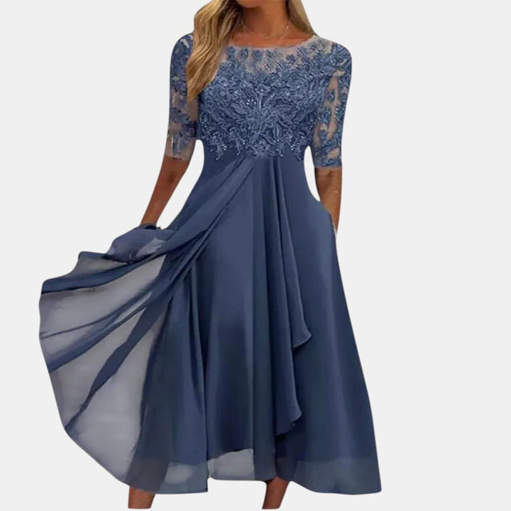 Rhonda™ | Elegant Lace Dress - Maison Léa &amp; Lou