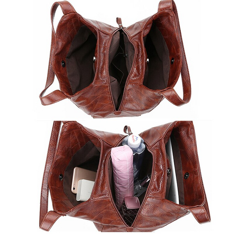 ANETTE™ | Timeless Leather Bag - Maison Léa & Lou