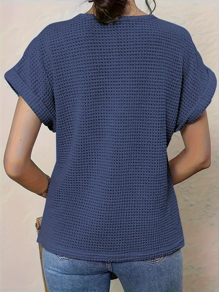 Flora™ |  Detailed Knitted Top - Maison Léa &amp; Lou