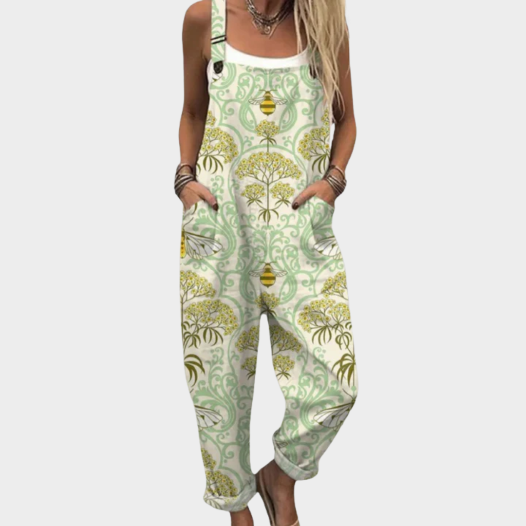 Aethyra™ | Comfortable printed Jmpsuit - Maison Léa & Lou
