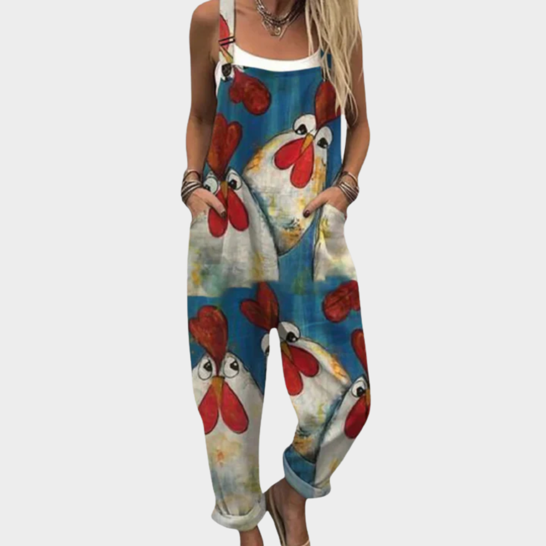 Syvarra™ | Comfortable printed Jmpsuit - Maison Léa & Lou