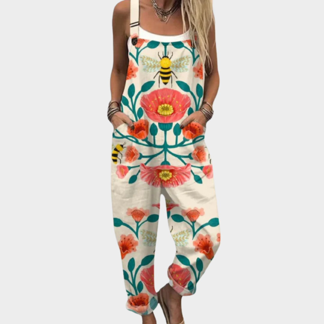Quavira™ | Comfortable printed Jmpsuit - Maison Léa & Lou