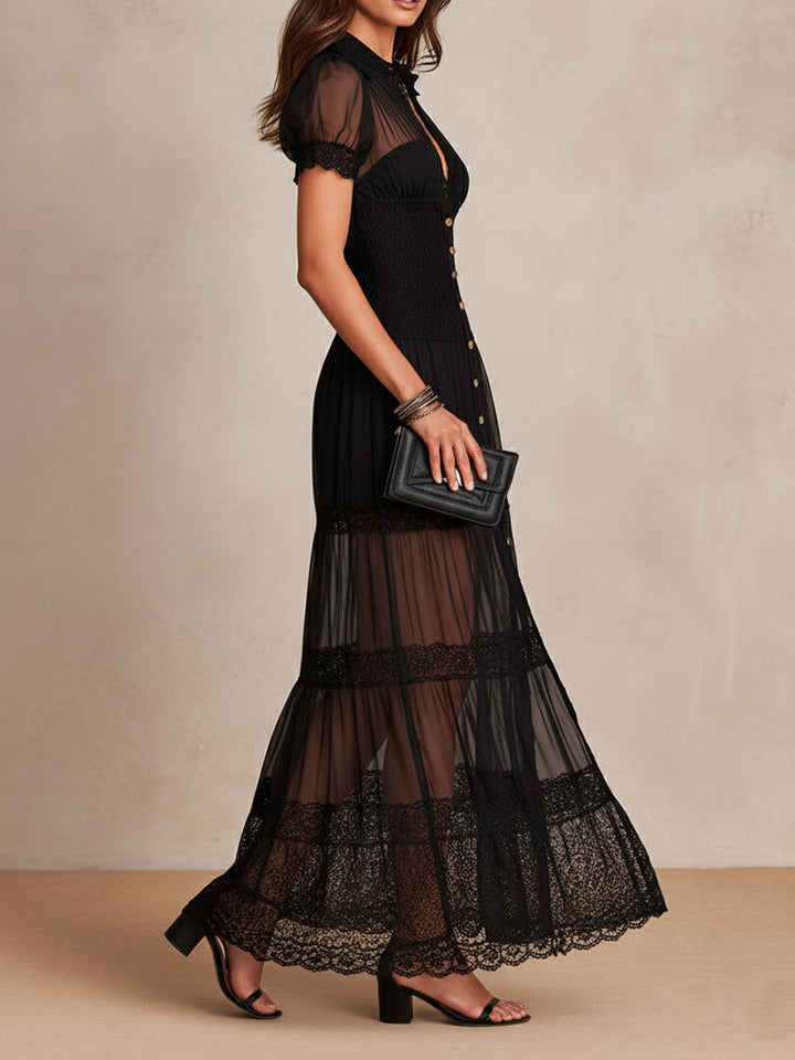JULIETTE | LONG LACE DRESS - Maison Léa &amp; Lou