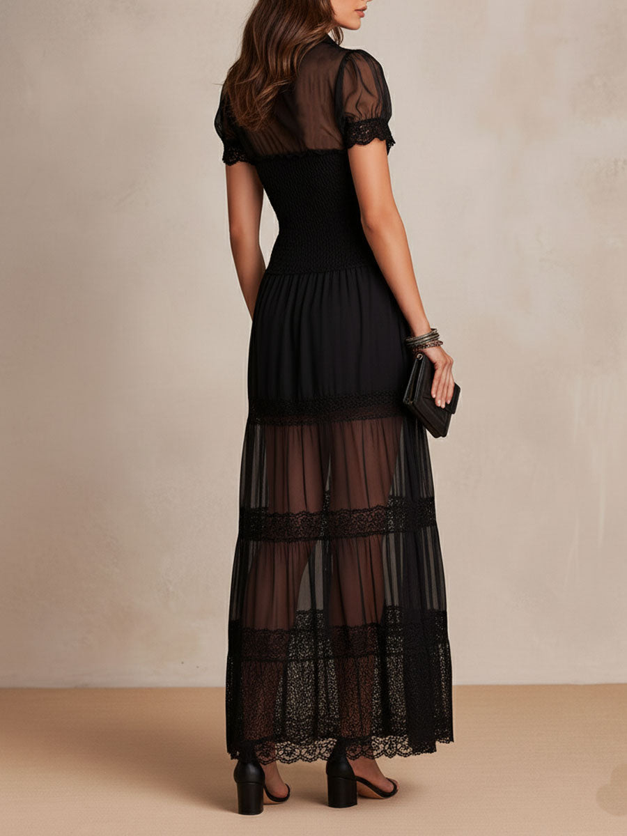 JULIETTE | LONG LACE DRESS - Maison Léa &amp; Lou