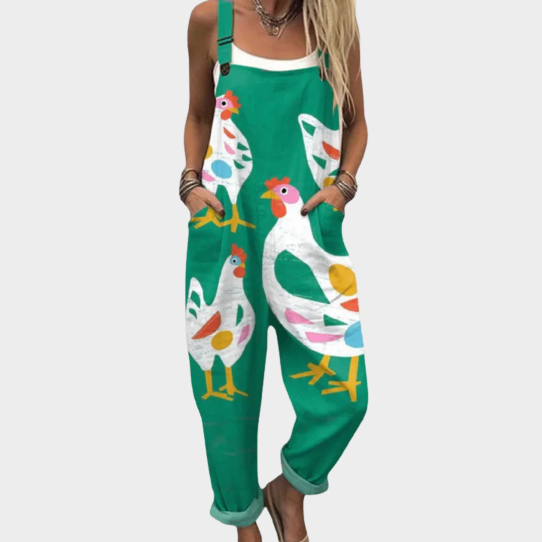 Helyssa™ | Comfortable printed Jmpsuit - Maison Léa & Lou