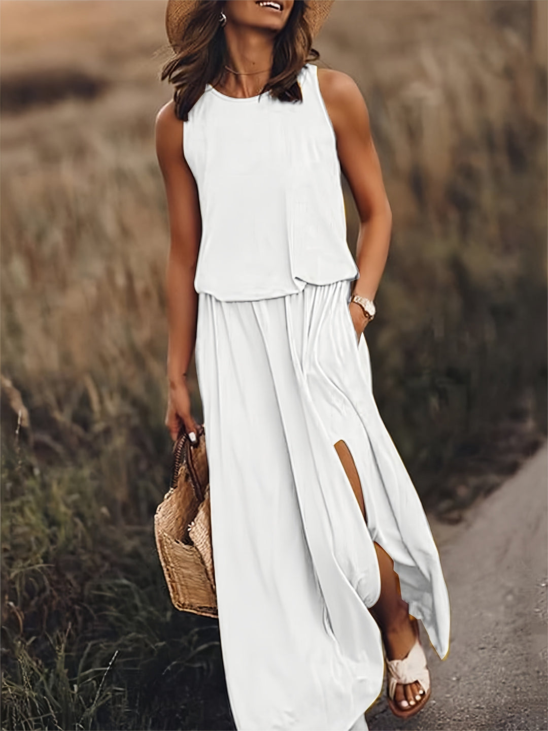 Lilje™ | Comfortable Dress with pockets - Maison Léa &amp; Lou