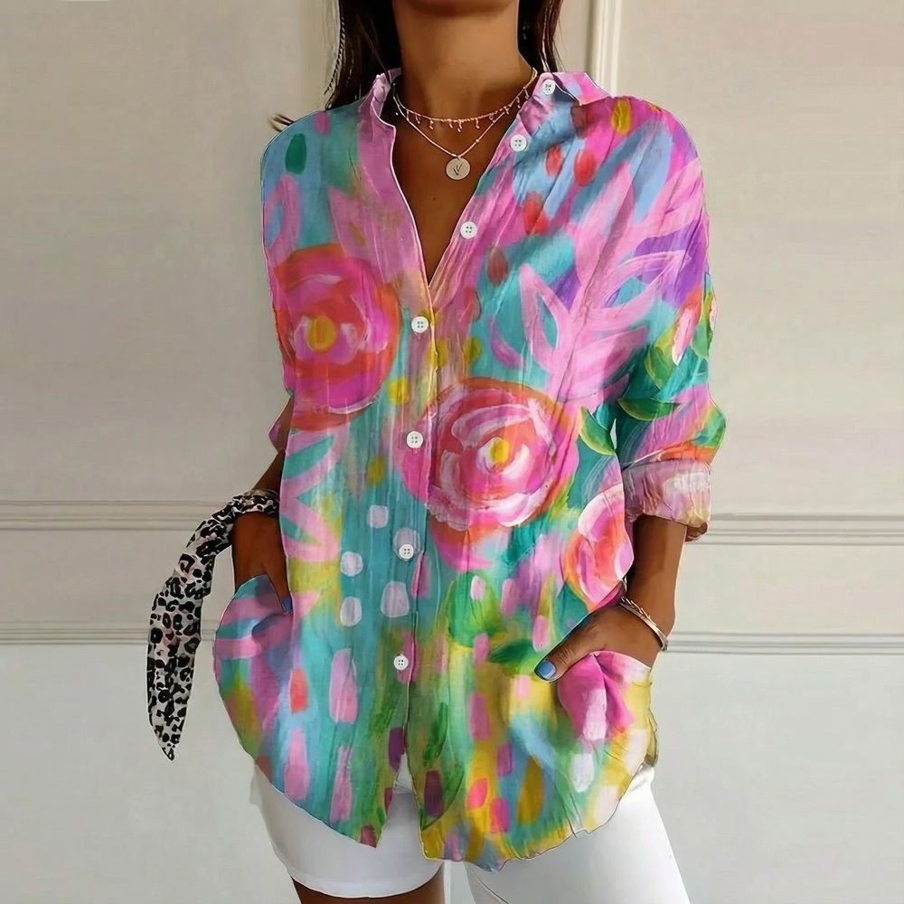 Zora™ | Stylish Classic Blouse - Maison Léa & Lou