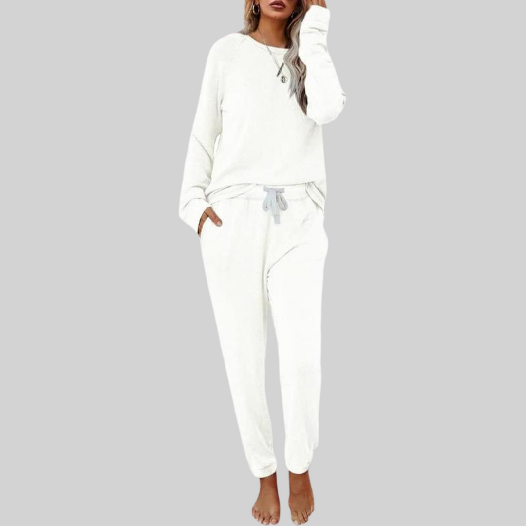 JOCELYN™ - Casual Long Sleeve and Sweatpants Set - Maison Léa &amp; Lou