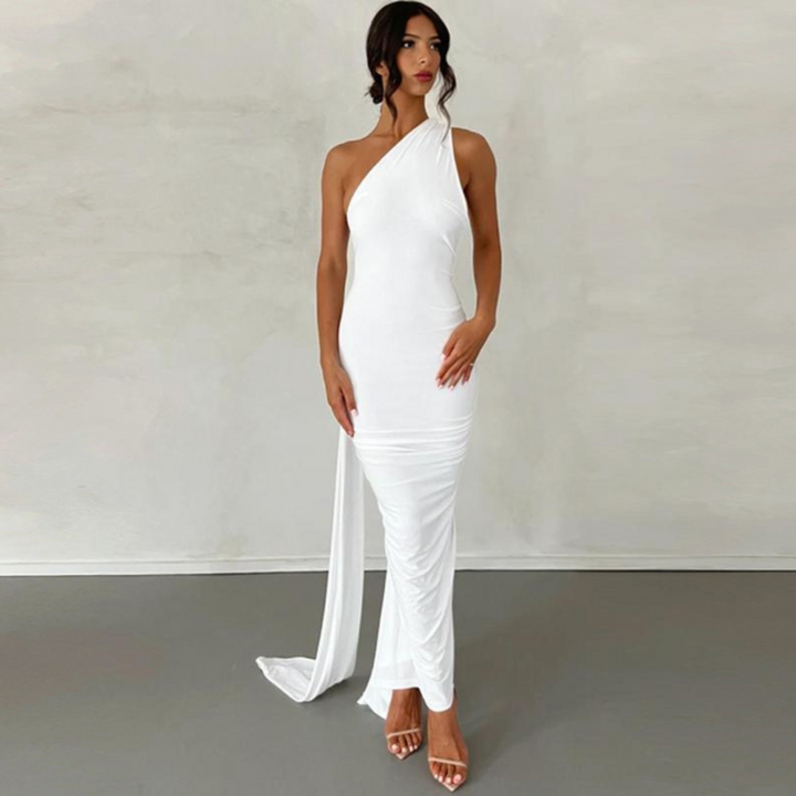 KARILYN™ – Elegant Sleeveless Evening Halter Bodycon Dress - Maison Léa &amp; Lou