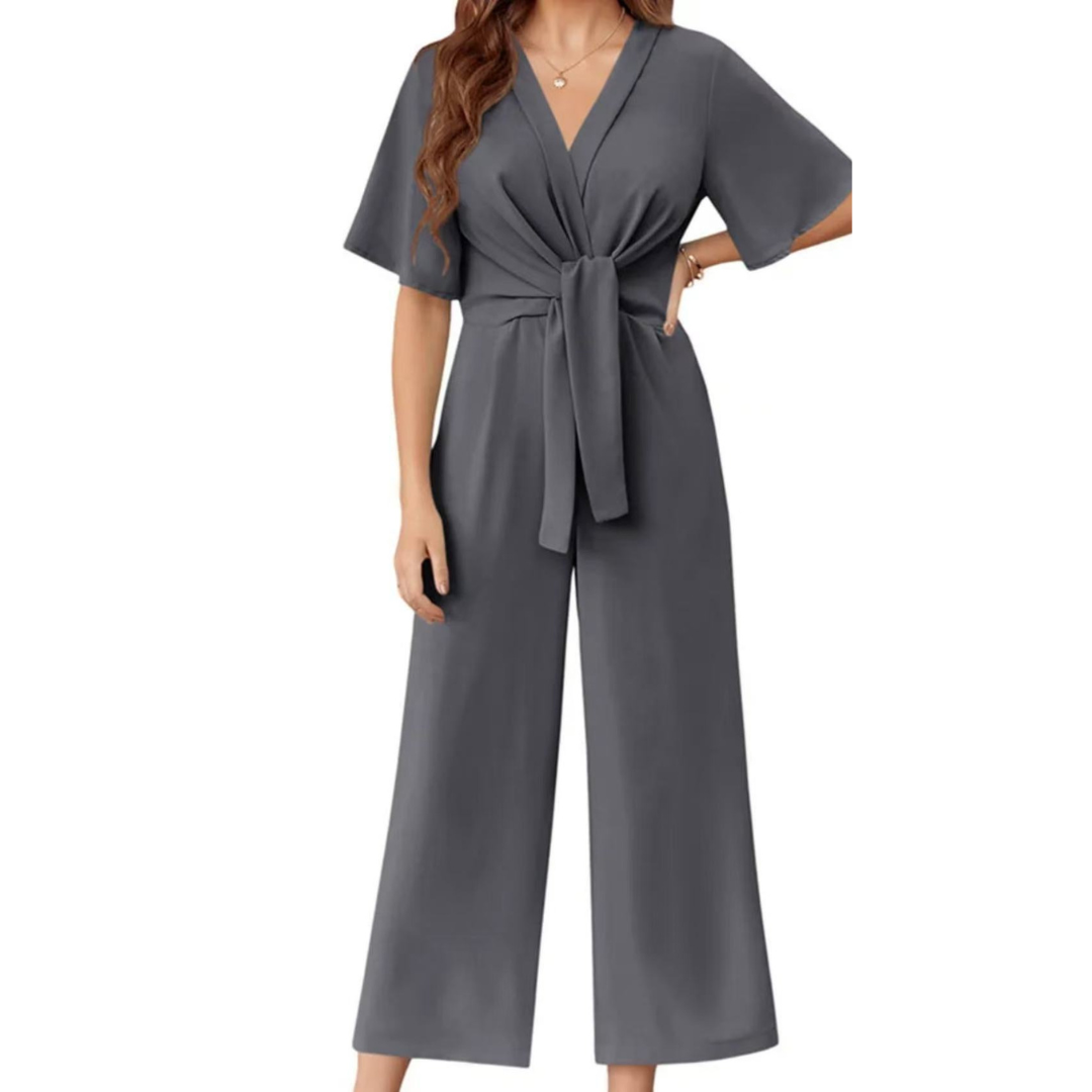 GABRIELLA™ - Elegant Summer Tie Knot Jumpsuits - Maison Léa &amp; Lou