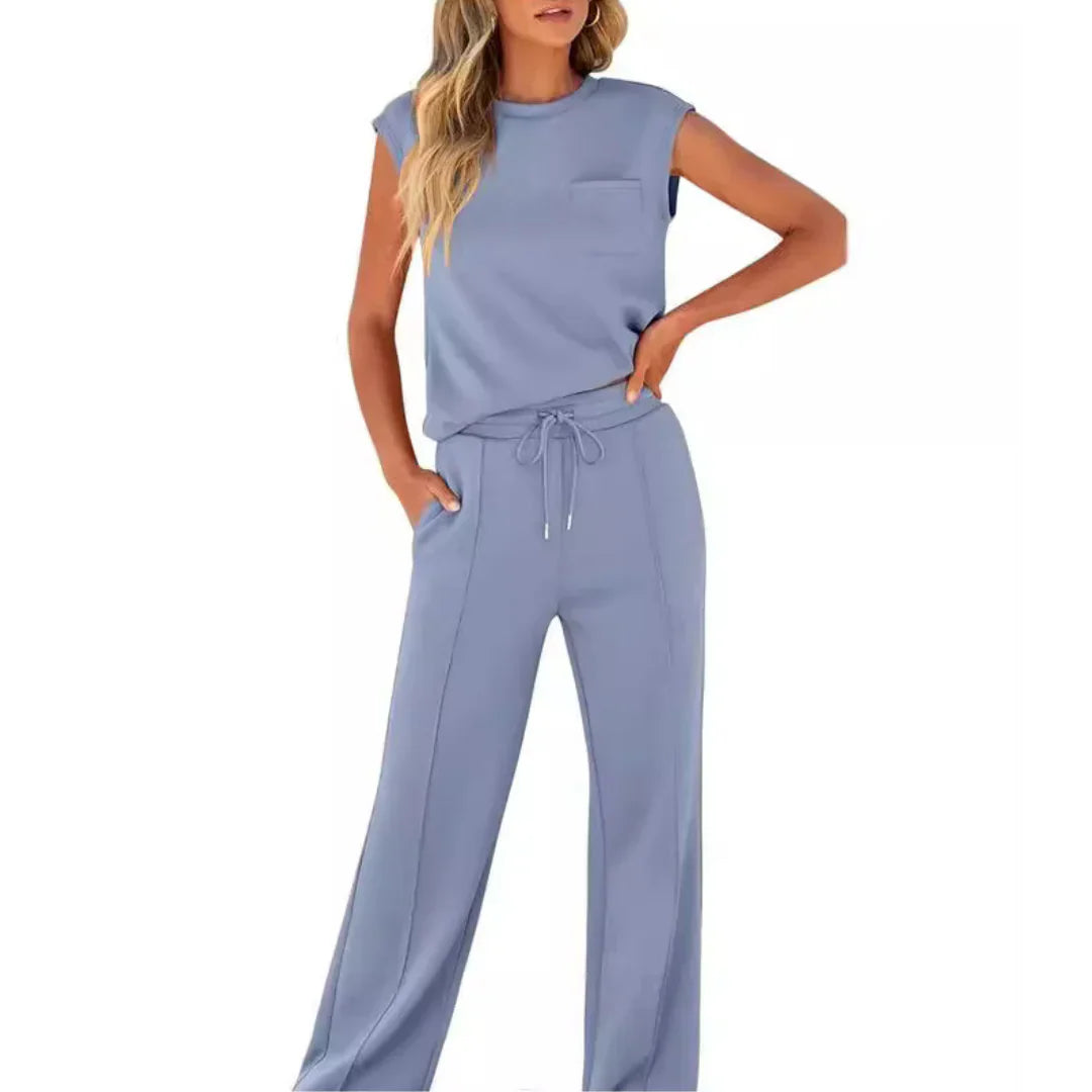 ELENA™ | Relaxed Two-Piece Set - Maison Léa &amp; Lou
