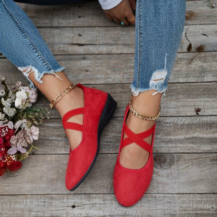 ANGEL™ - Comfy Closed Wedge Slip-On Shoes - Maison Léa &amp; Lou