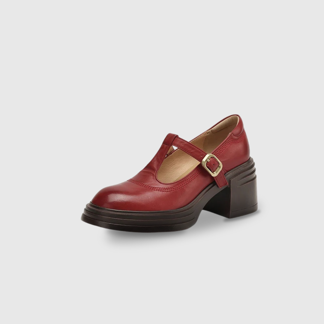 Elvana™ | Chunky Pumps mary janes - Maison Léa &amp; Lou