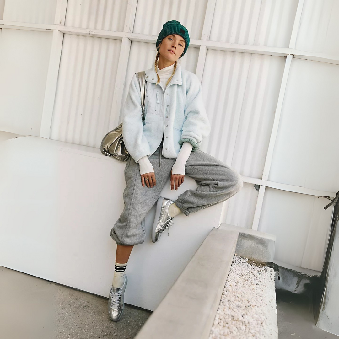 MANCY™ - Casual Button Down Cropped Jacket - Maison Léa &amp; Lou