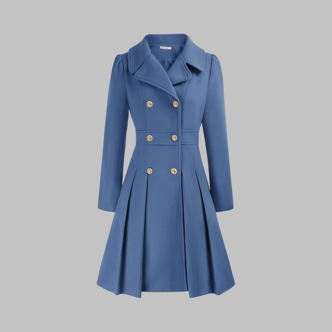Amelia - Elegant Long Sleeve Coat