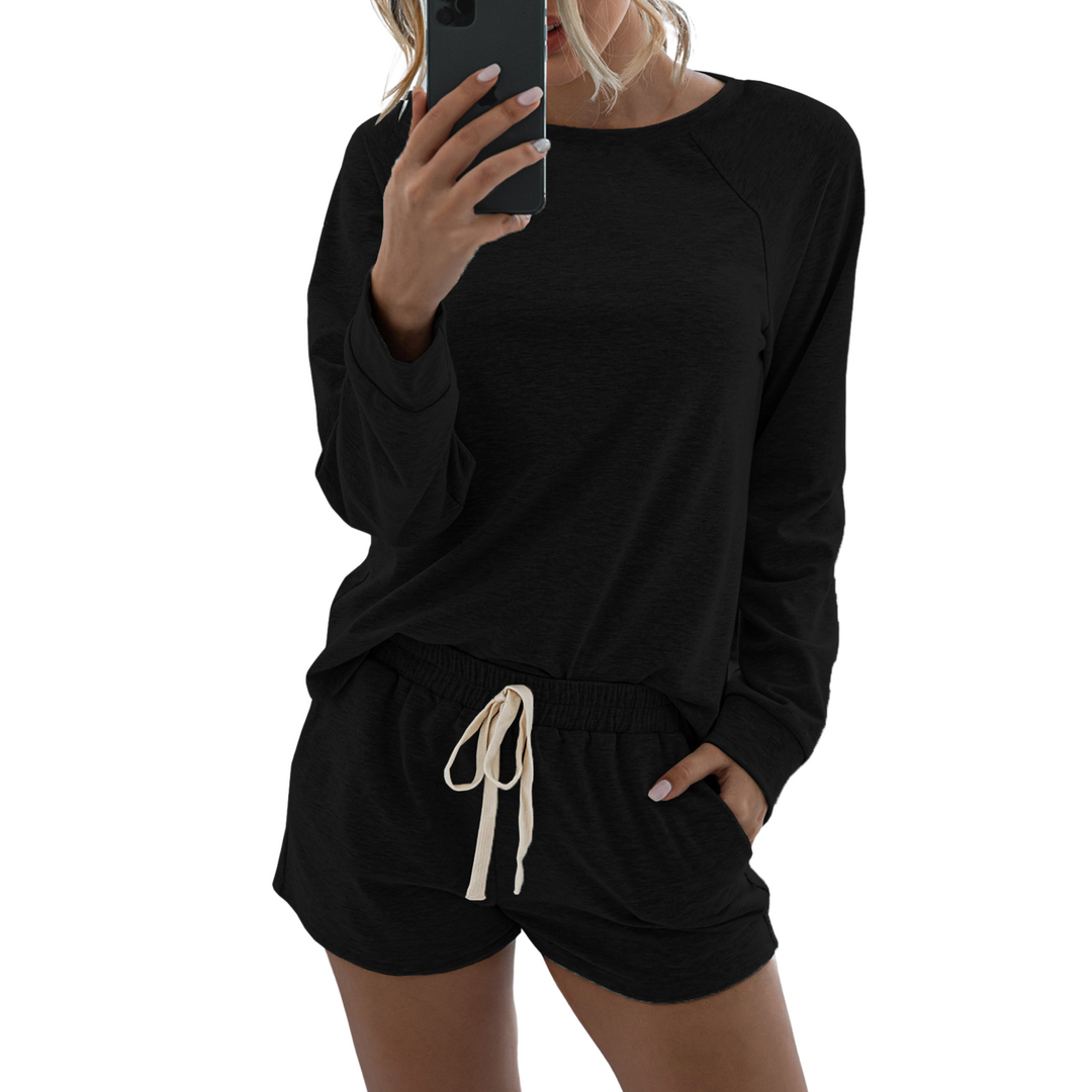 LORELEI™ - Relaxed Casual Long Sleeve Lounge Set - Maison Léa &amp; Lou