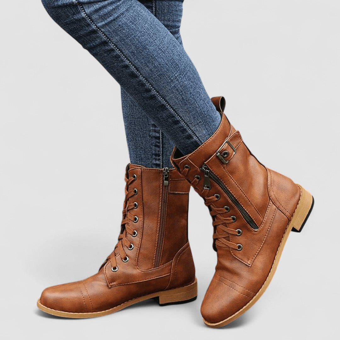 Sylvia - Orthopedic Western Boots - Maison Léa &amp; Lou