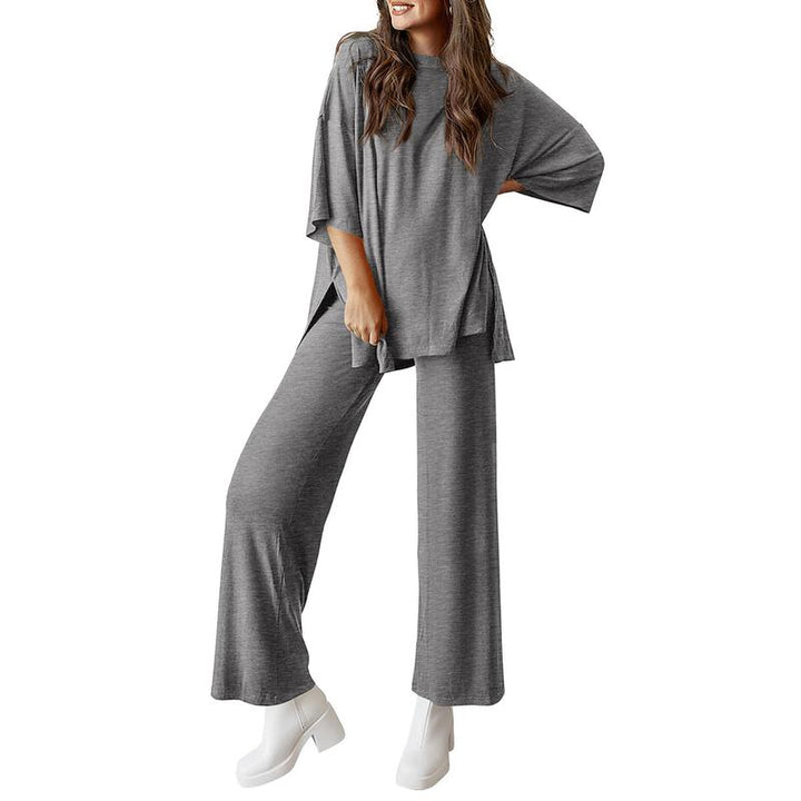 HARLOWI™ – Everyday Relaxed Fit Pullover &amp; Joggers Set - Maison Léa &amp; Lou