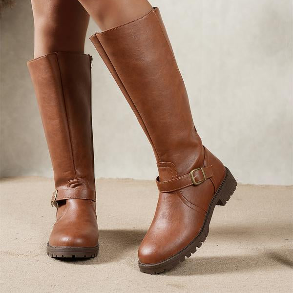 ELSIE™ - Comfortable Low Heel Boots, Perfect for Casual and Daily Wear - Maison Léa & Lou