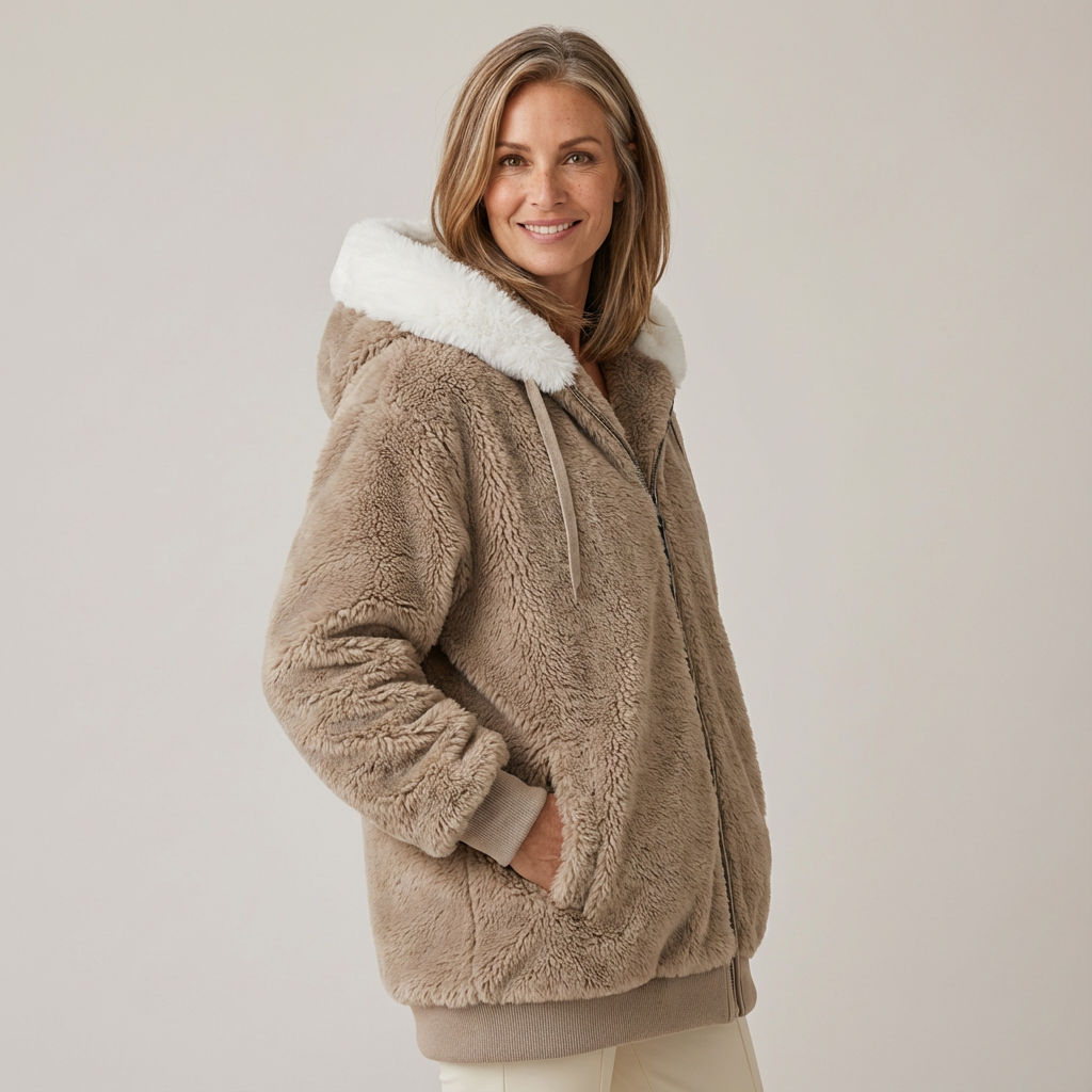 Éliane™ | Soft Hooded Jacket - Maison Léa &amp; Lou