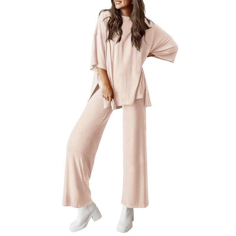 HARLOWI™ – Everyday Relaxed Fit Pullover &amp; Joggers Set - Maison Léa &amp; Lou