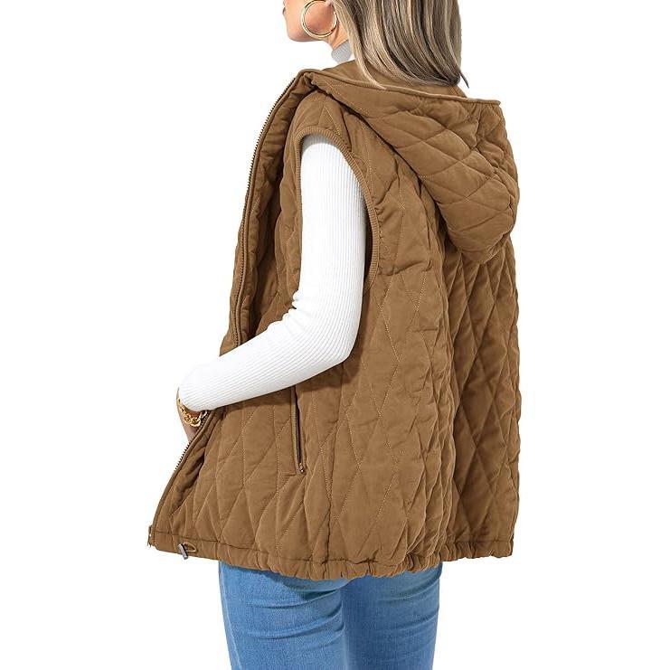 LIAM™ - Cozy Sleeveless Hooded Winter Coat with Pockets - Maison Léa & Lou