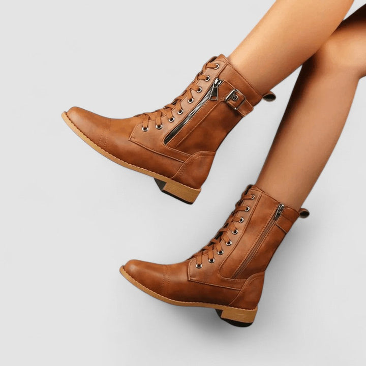 Sylvia - Orthopedic Western Boots - Maison Léa &amp; Lou