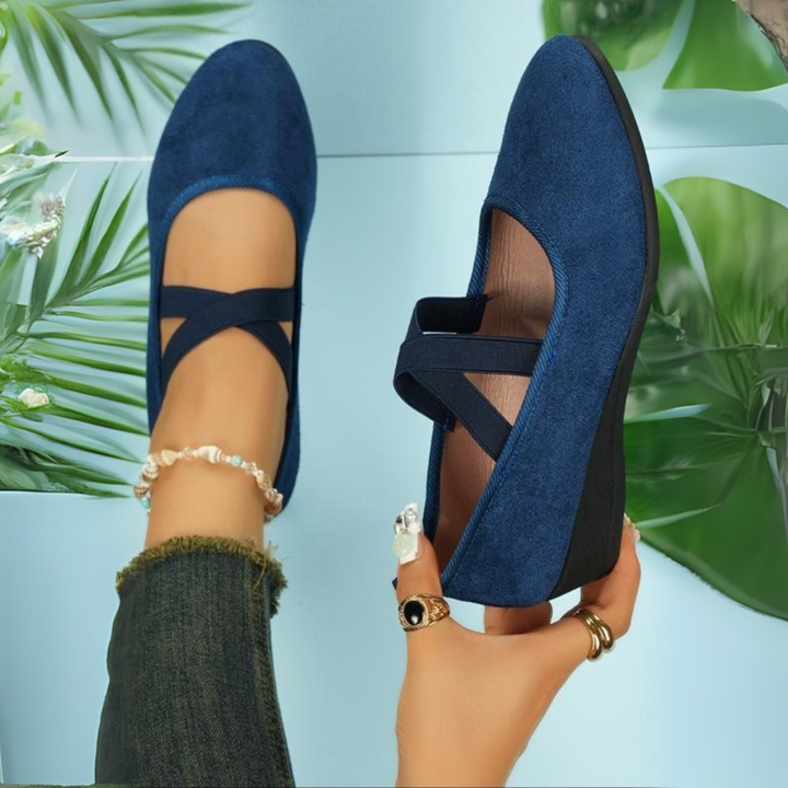 ANGEL™ - Comfy Closed Wedge Slip-On Shoes - Maison Léa &amp; Lou