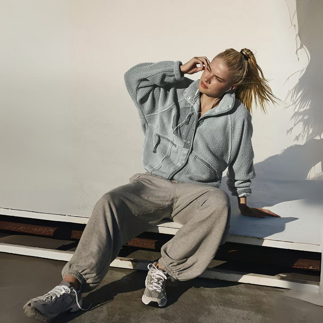 MANCY™ - Casual Button Down Cropped Jacket - Maison Léa & Lou