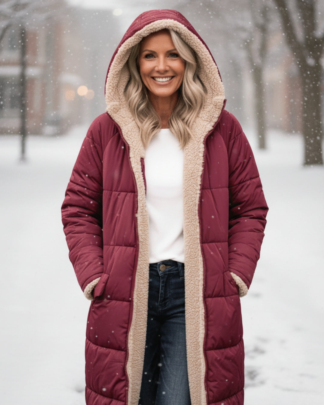 Eleanor | Sherpa Winter Coat - Maison Léa & Lou
