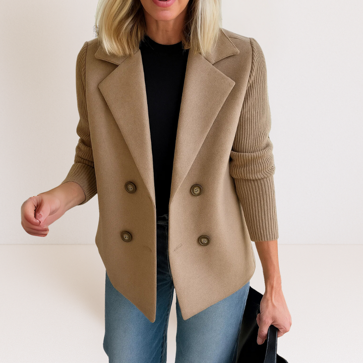 Ella™ | Soft-Blend Knit Blazer - Maison Léa &amp; Lou