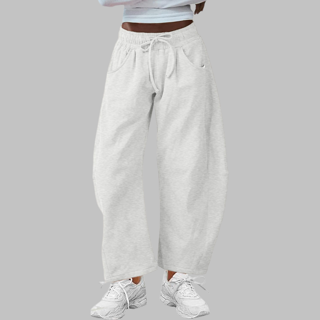 DIGMA™ - Casual Drawstring Barrel Leg Sweat Pants - Maison Léa &amp; Lou