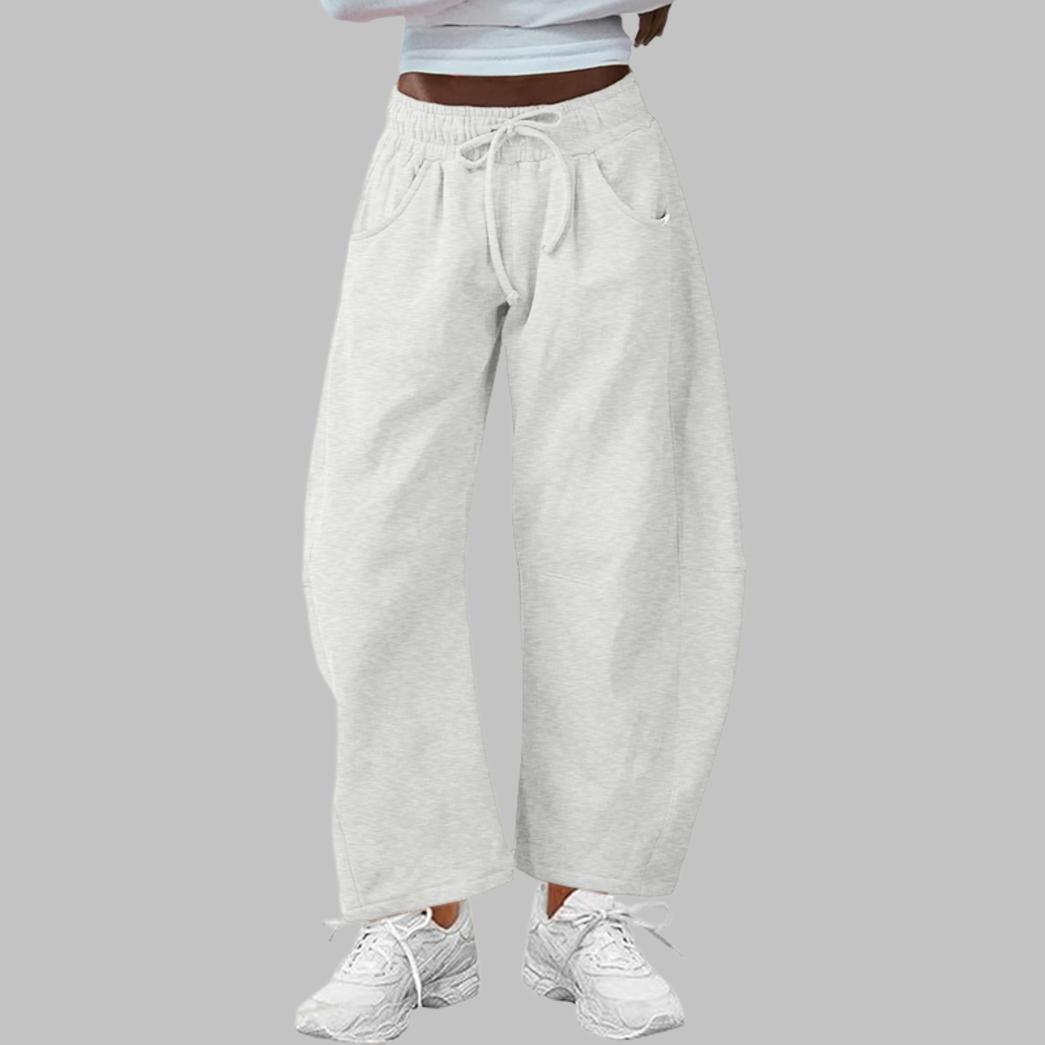 DIGMA™ - Casual Drawstring Barrel Leg Sweat Pants - Maison Léa & Lou