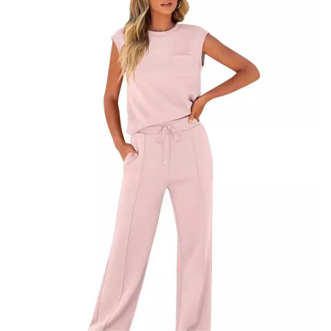 ELENA™ | Relaxed Two-Piece Set - Maison Léa &amp; Lou