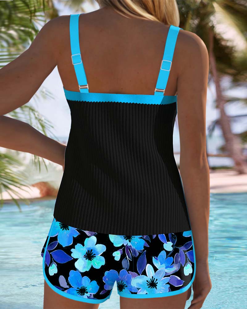 Matilda™ | Two Piece Beach Tankini Pants - Maison Léa &amp; Lou