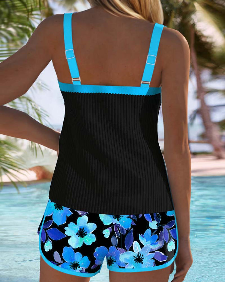 Matilda™ | Two Piece Beach Tankini Pants - Maison Léa &amp; Lou