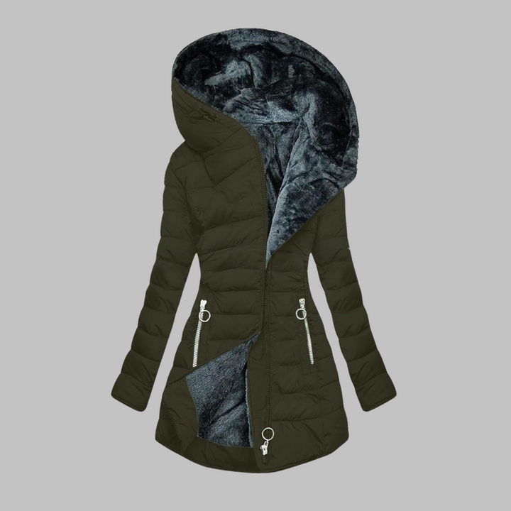 YENGE™ - Casual Slim Fit Hooded Long Sleeve Jacket - Maison Léa &amp; Lou