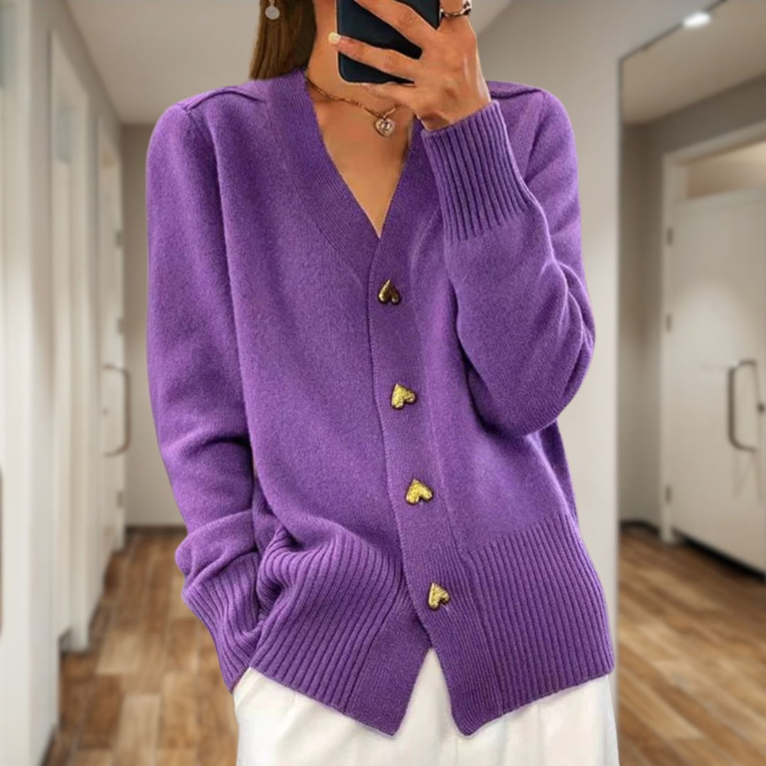 AIDA™  | Elegant Cardigan - Maison Léa &amp; Lou