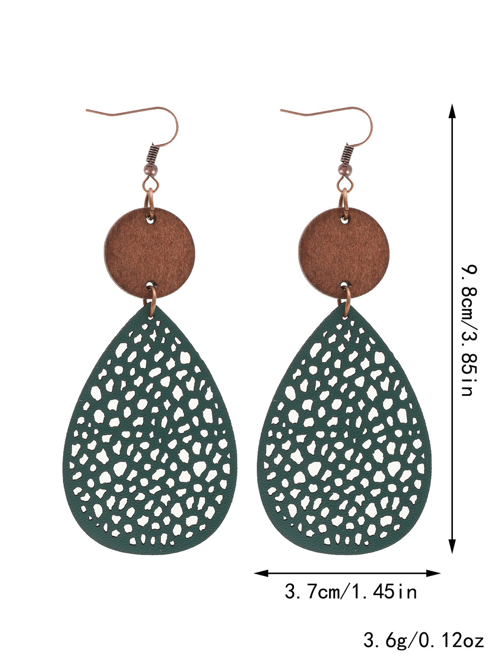Beatryce | Vintage-Inspired Filigree Drop Earrings - Maison Léa & Lou