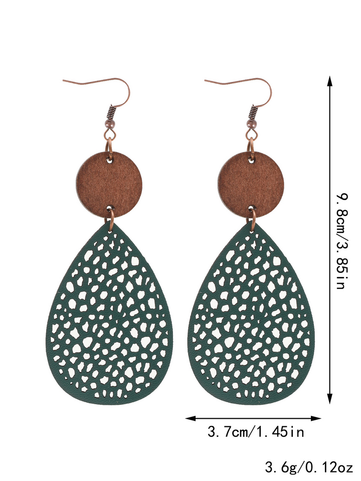 Beatryce | Vintage-Inspired Filigree Drop Earrings - Maison Léa &amp; Lou